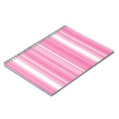 Carnet Bandes roses (Côté gauche)