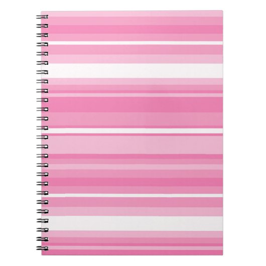 Carnet Bandes roses (Devant)