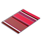Carnet Bandes rouges (Côté gauche)