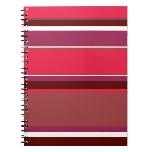 Carnet Bandes rouges (Devant)
