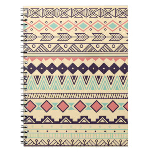 Carnet Bandes tribales aztèques : Illustration Vintage