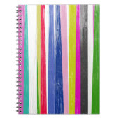 Carnet Bandes verticales (Devant)