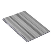 Carnet Bandes verticales grises (Côté Droit)