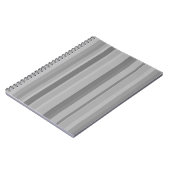Carnet Bandes verticales grises (Côté gauche)