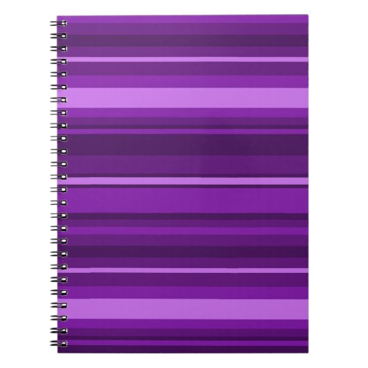 Carnet Bandes violettes (Devant)
