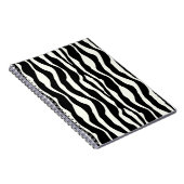 Carnet Bandes zébrées - Noir et Blanc (Côté Droit)