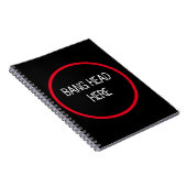 Carnet Bang Head Here - Funky Stress Relief (Côté Droit)
