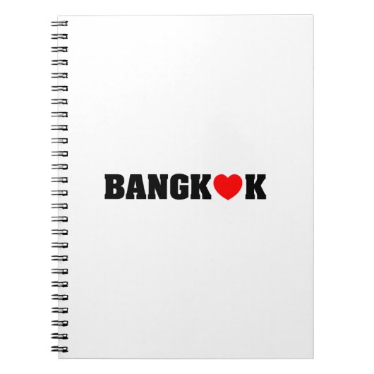 CARNET BANGKOK LOVE (Devant)