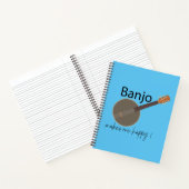 Carnet Banjo Me Rend Heureuse (Intérieur)