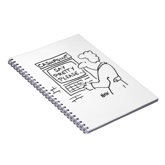 Carnet Bank Cashpoint Machine Dit "Dites Plutôt S'Il Vous (Côté Droit)