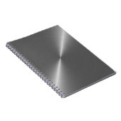 Carnet Bannière arrière - plan texture métal (Côté Droit)