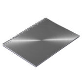 Carnet Bannière arrière - plan texture métal (Côté gauche)