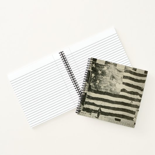 Carnet Bannière étoilée : drapeau américain à l'écran (Intérieur)