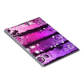 Carnet Bannière grunge 3 de musique de style (Côté Droit)