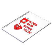 CARNET BANQUE DU SANG TECH SUPERBE (Côté gauche)