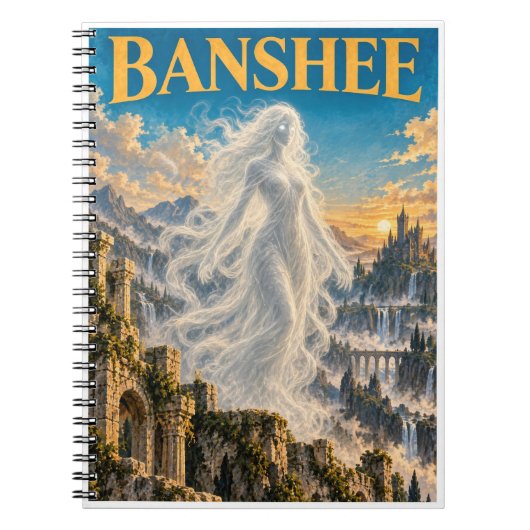 Carnet Banshee, Monstre de Fantasy Gothique (Devant)