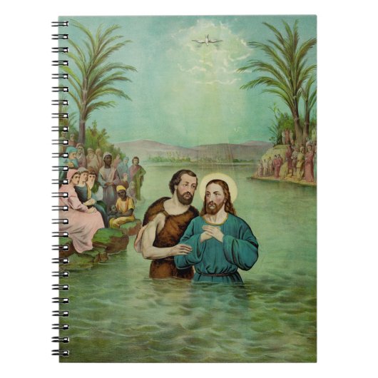 Carnet Baptême de Jésus-Christ (Devant)