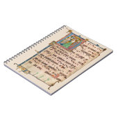 Carnet Baptême de Jésus Christ Manuscrit de Chant Médiéva (Côté gauche)