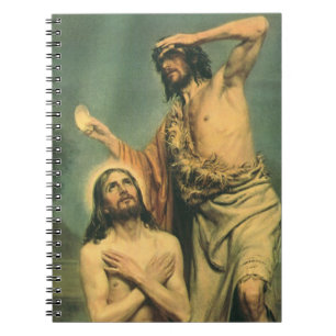 Carnet Baptême de Jésus-Christ par Jean-Baptiste