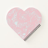 Carnet Baptême Grande Petite-Fille Dentelle Rose Personna (Dos)