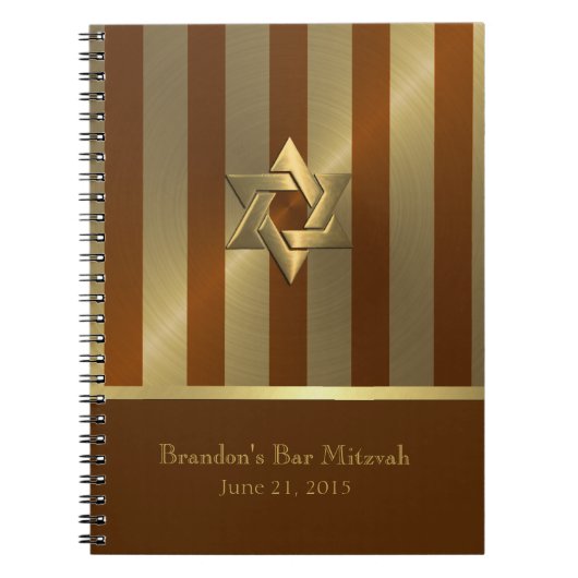 Carnet Bar Mitzvah RSVP Tracker Carnet/livre d'hôtes (Devant)