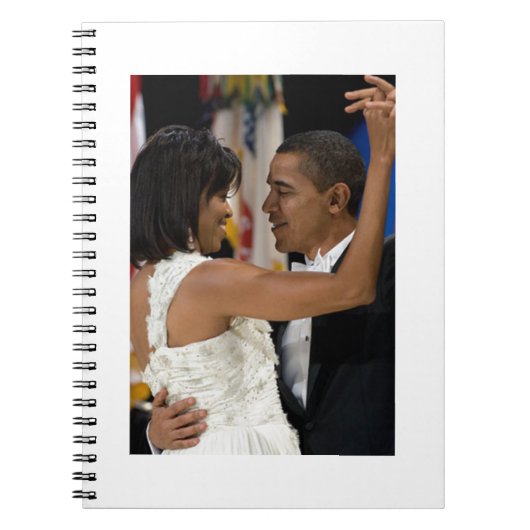 Carnet Barack et Michelle Obama (Devant)