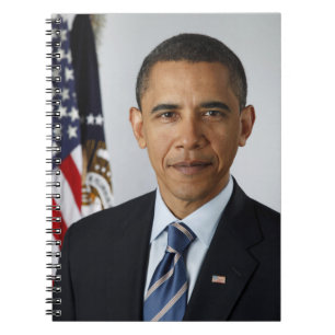 Carnet Barack Obama Président américain Portrait de la Ma