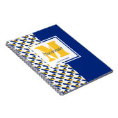 Carnet BARBADOS Drapeau Personnalisé Monogramme OBTENIR D (Côté Droit)