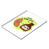 Carnet Barbe-cute Blague drôle de barbecue Pun (Côté gauche)
