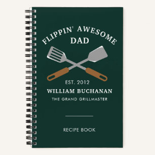 Carnet Barbecue Papa Incroyable Recette Personnalisée