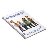 Carnet Barbershop "Notebook" (Côté Droit)