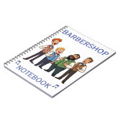 Carnet Barbershop "Notebook" (Côté gauche)