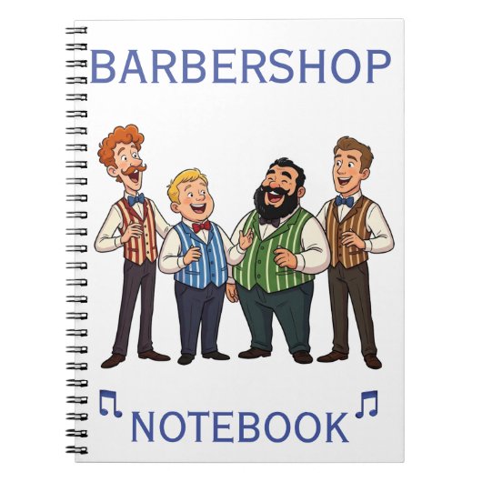 Carnet Barbershop "Notebook" (Devant)