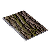 Carnet Barbier chêne moss tronc bois (Côté Droit)