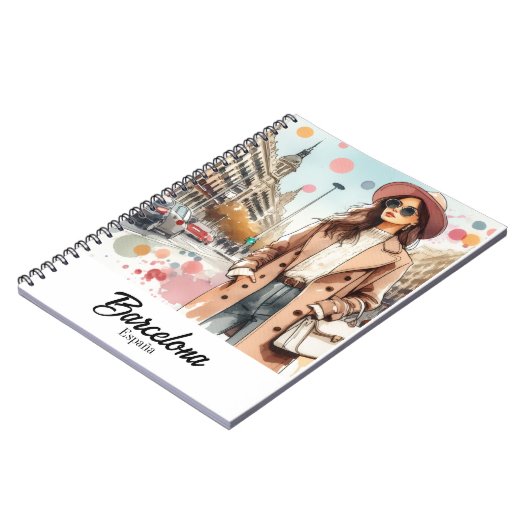 Carnet Barcelona (Côté gauche)