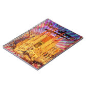 Carnet Barcelone, Espagne, Poster vintage (Côté gauche)