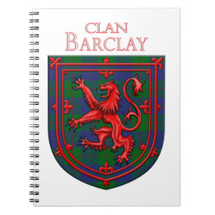 Carnet Barclay Chasse Tartan Scottish Plaid