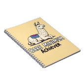 Carnet Bare Minimum Achiever Funny Llama Lazy Humor  (Côté Droit)