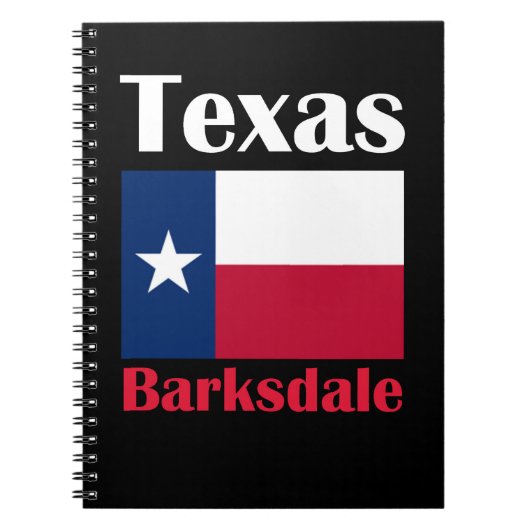 Carnet Barksdale TX (Devant)