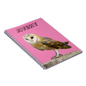 Carnet Barn Owl (Côté Droit)