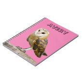 Carnet Barn Owl (Côté gauche)