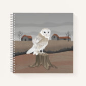 Carnet Barn Owl (Devant)
