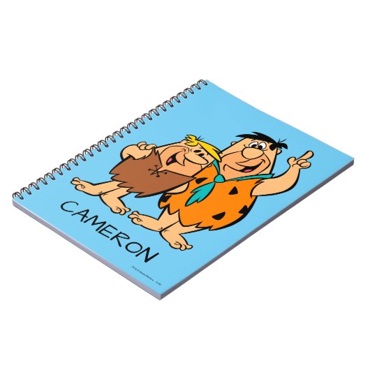 Carnet Barney Rubble et Fred Flintstone (Côté gauche)
