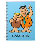 Carnet Barney Rubble et Fred Flintstone (Devant)