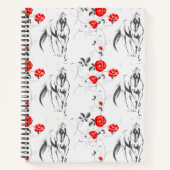 Carnet baroque à cheval (Devant)