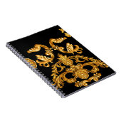 Carnet Baroque d'or, éléments ornementaux. (Côté Droit)