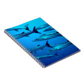 Carnet barracuda plongée mer profonde océan eau tropicale (Côté Droit)