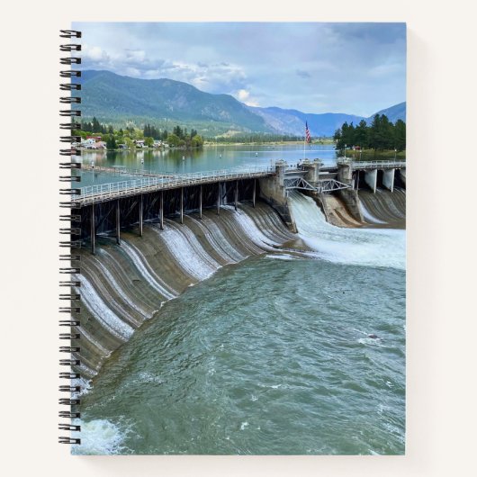 Carnet Barrage de Thompson Falls (Devant)