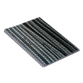 Carnet Barres en métal noir (Côté Droit)