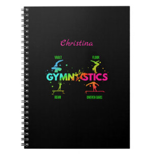Carnet Barres Poutre Saut au sol Gymnastique Féminine